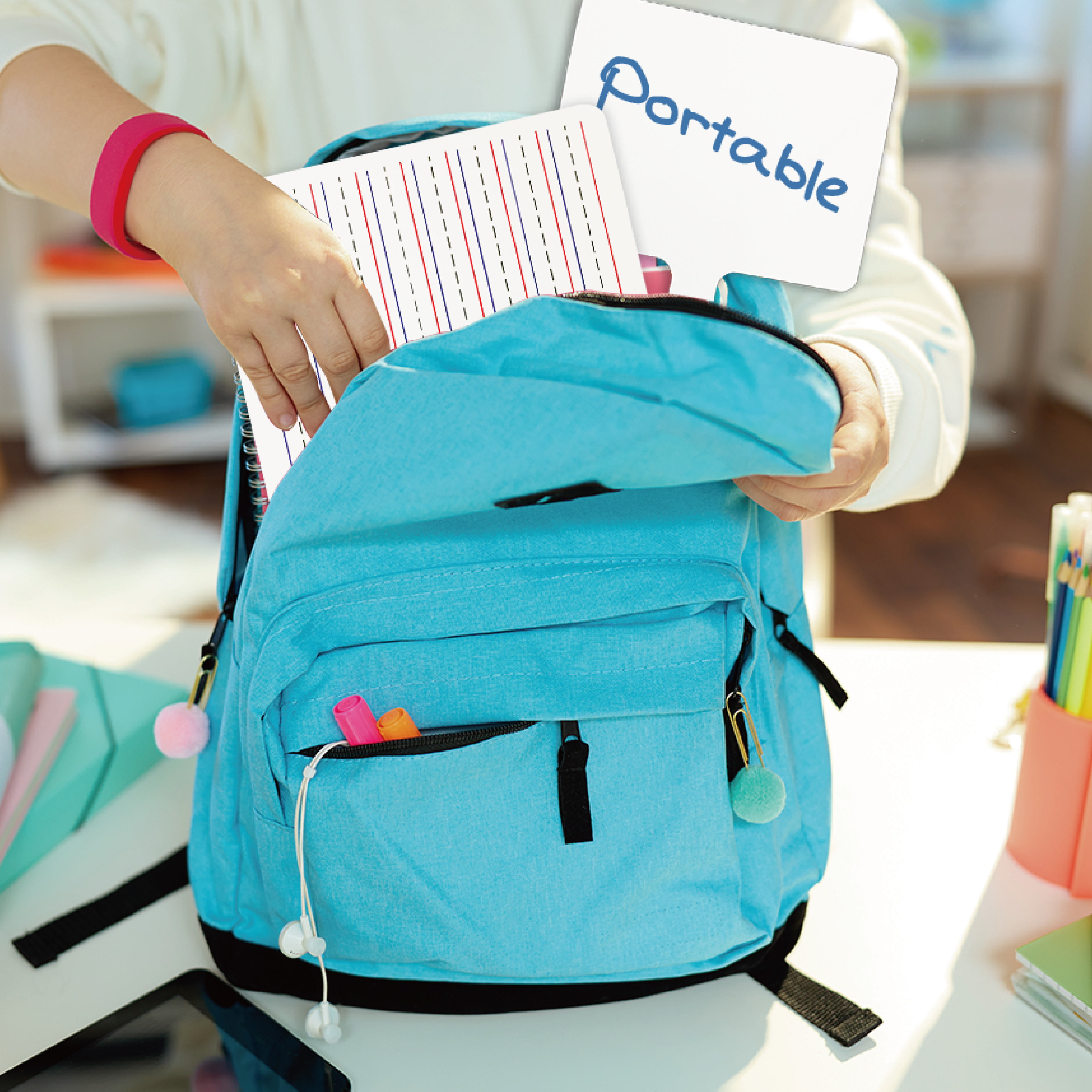 dry erase answer lapboard whiteboard with lined